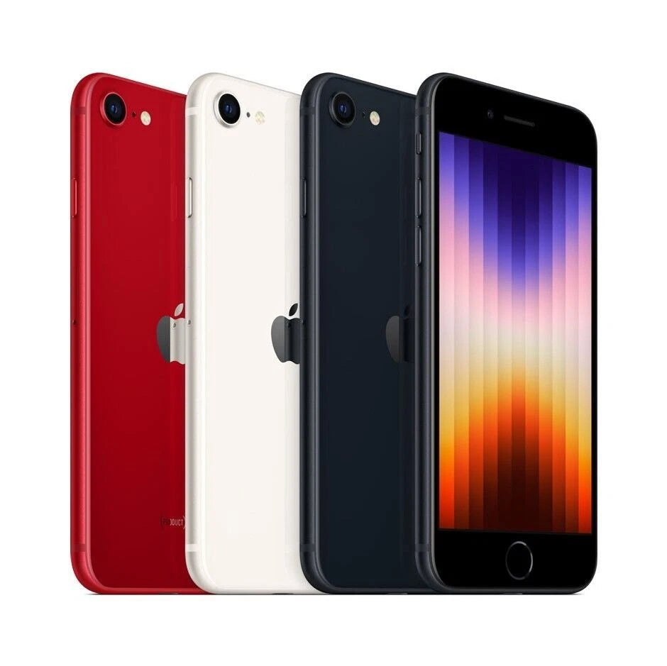Apple iPhone SE 3 2022 64 Go 128 Go 256 Go Toutes les couleurs (déverrouillé) - Acceptable