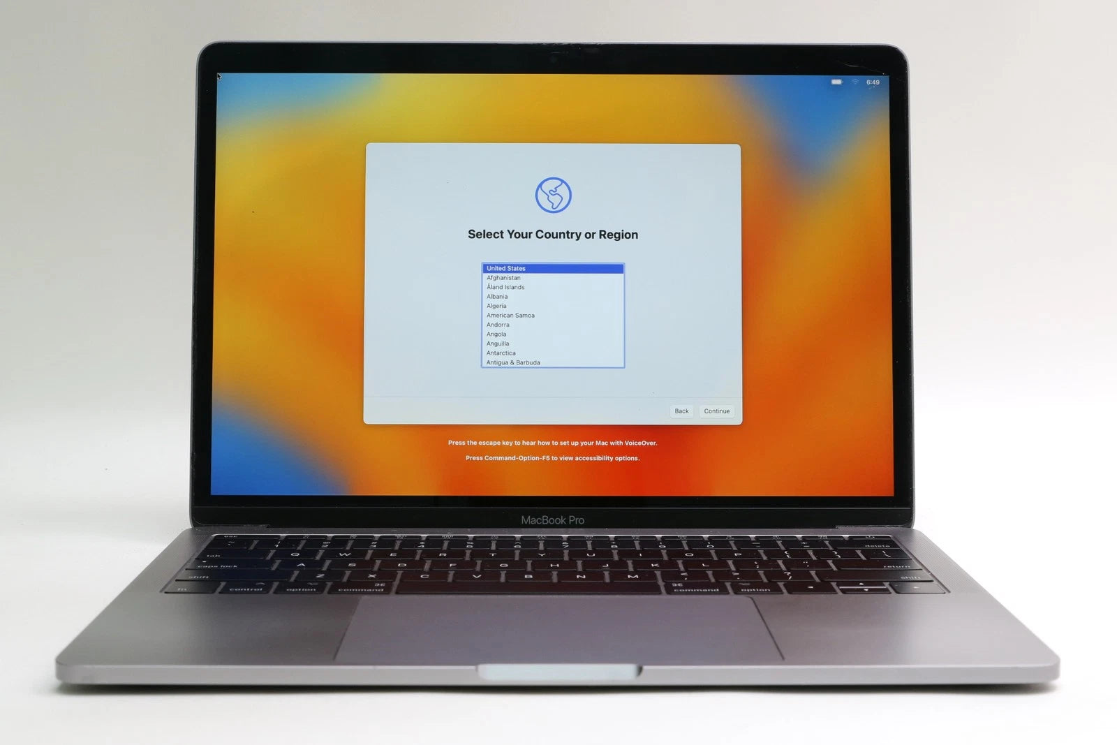 READ! 13" 2017, MacBook Pro, MPXQ2LL/A, i5-7360U, 8GB, 128GB SSD